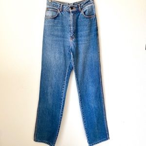 Vintage Gitiano high waisted 90s mom denim jeans straight leg